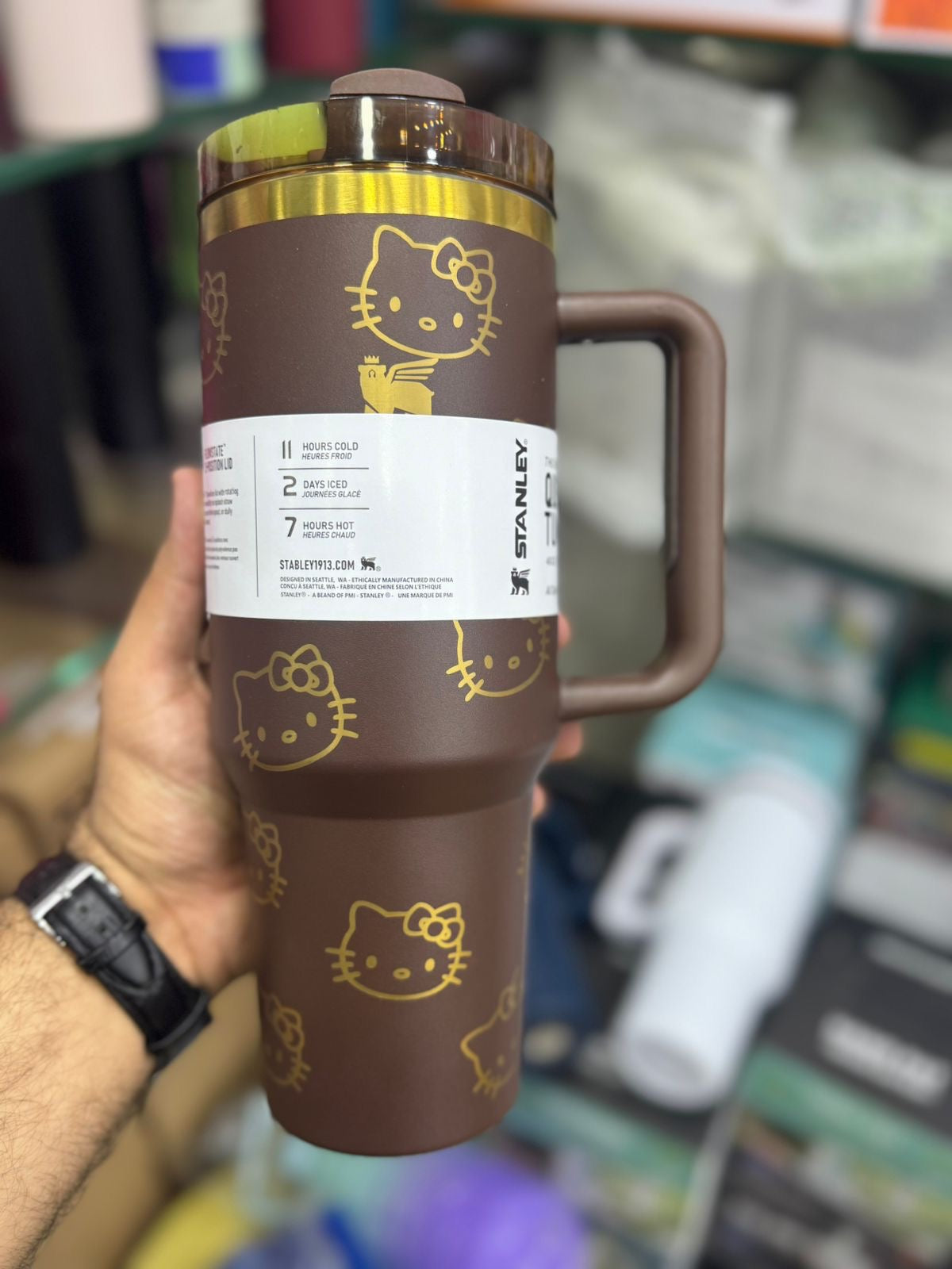 ✨ Stanley Quencher H2.0 Tumbler – Hello Kitty Edition 💖