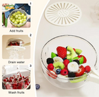 3-in-1 Fruit and Vegetable Washing & Draining Basket.