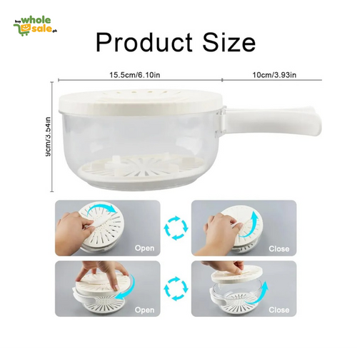 3-in-1 Fruit and Vegetable Washing & Draining Basket.