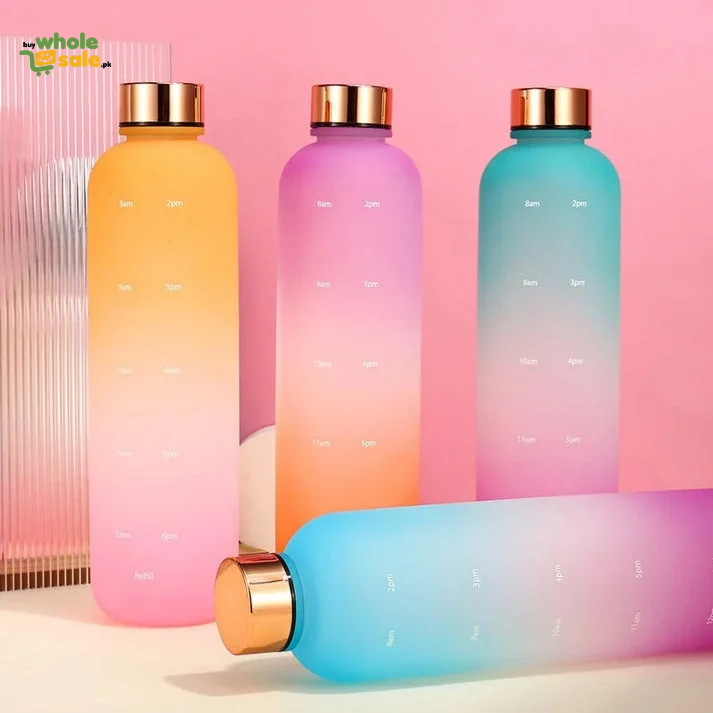 Frosted Gradient Tracker Bottles 1000 ml