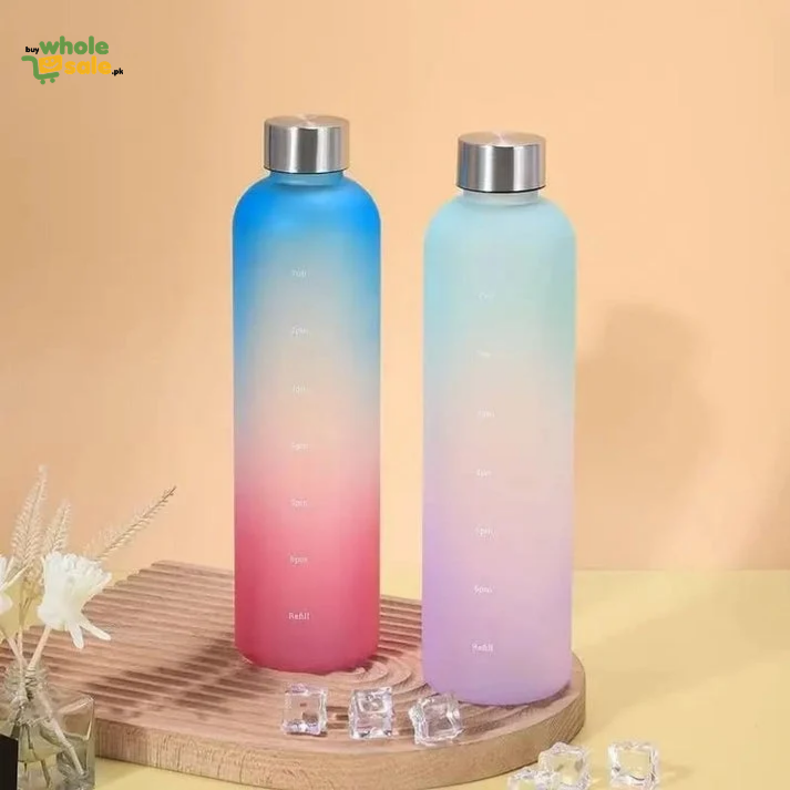 Frosted Gradient Tracker Bottles 1000 ml