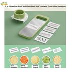 5-in-1 Stainless steel Slicer & Shredder