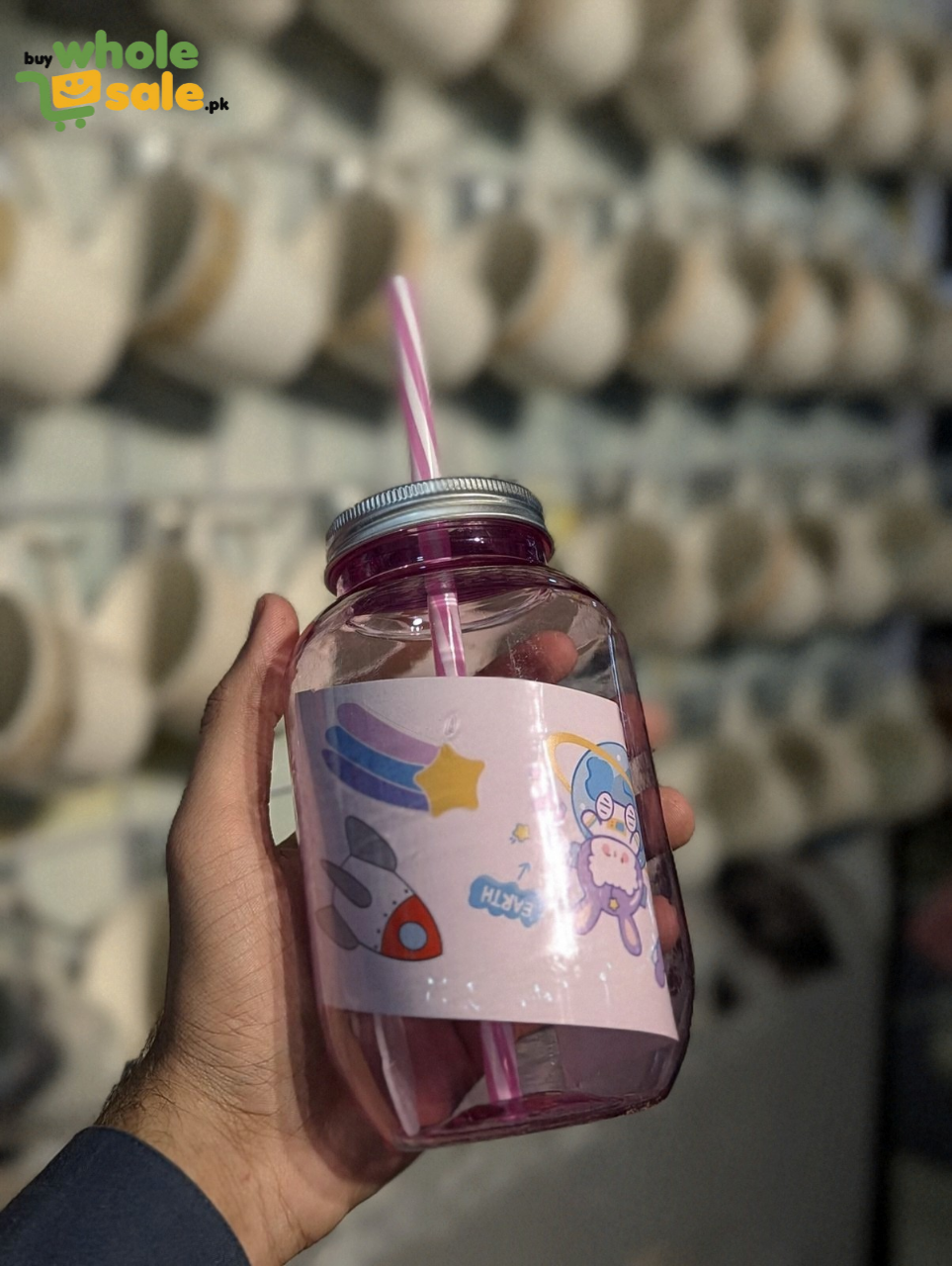 Plastic Mason Jar Tumbler
