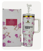 Stanley x FlowState - White Floral Pink - 40-OZ - 1.18L