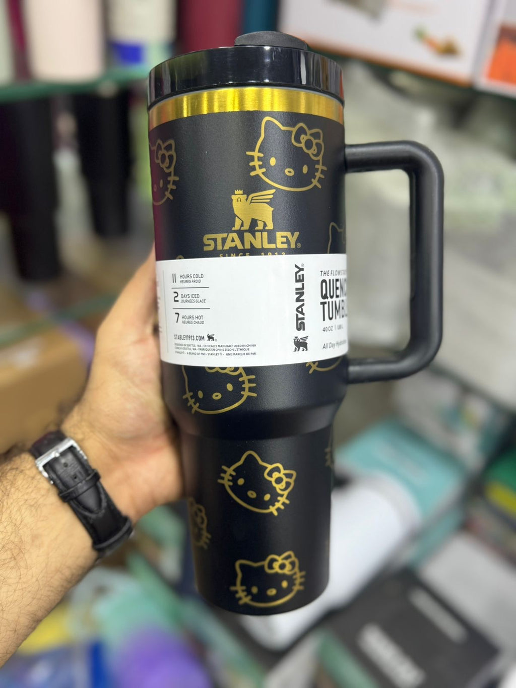 ✨ Stanley Quencher H2.0 Tumbler – Hello Kitty Edition 💖