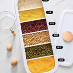 Beans Grain Sealed Storage Box Kitchen Storage Food Containers Rice Bucket Cereal Dispenser 12 KG