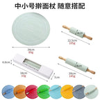 Non-Stick Silicone Dough Rolling Mat with Rolling Pin