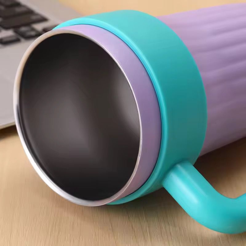 Colorful Handle Straw Tumblers