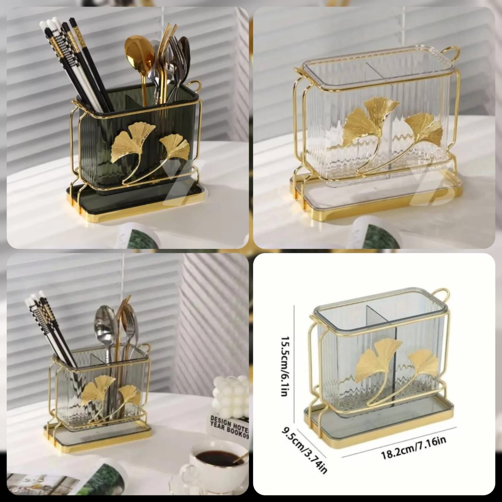 Leaf Cutlery Holder